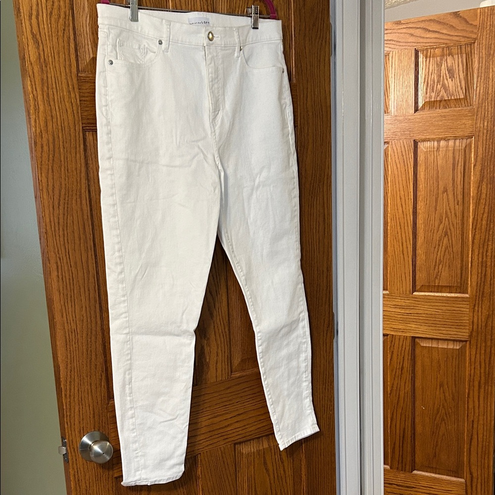 LOFT White Women’s Skinny Jeans